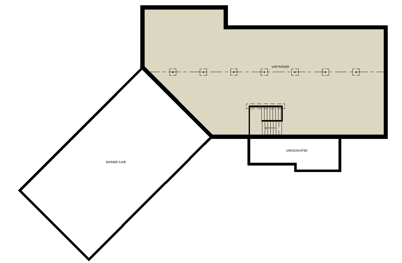 CottonwoodLower Level Floor Plan